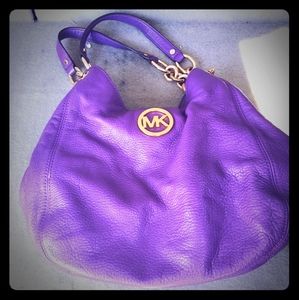 MK purple purse